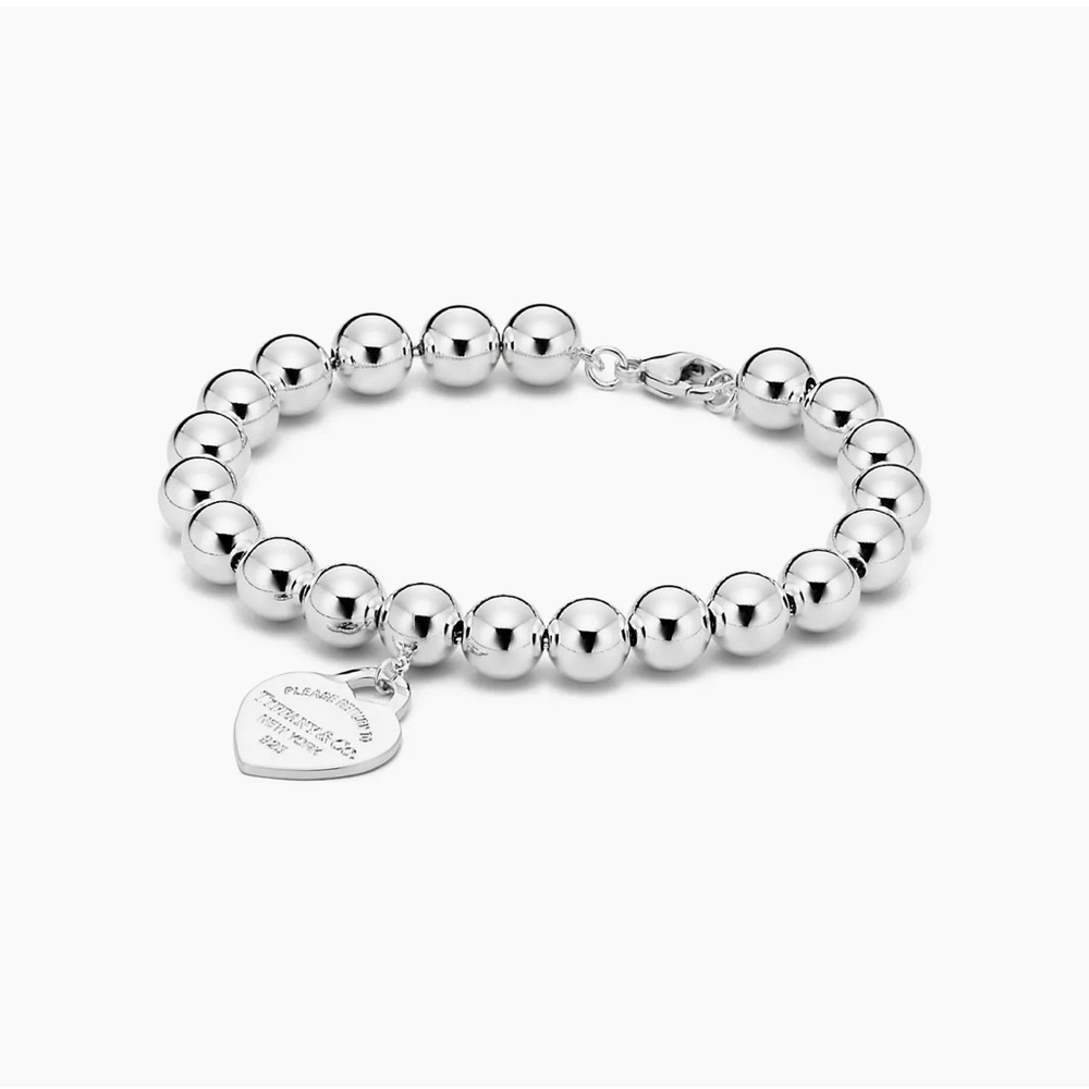 Return to Tiffany™ Heart Tag Bracelet in Silver, 8 mm
